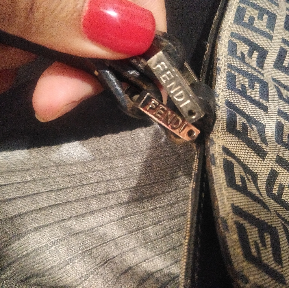 Fendi cloth hand bag